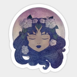 Moon Glory Sticker